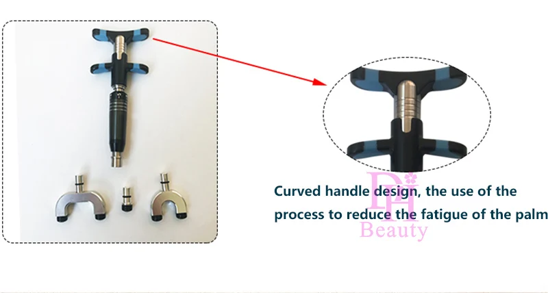 DHL регулируемое приспособление для мануальной терапии для активного воздействия на позвоночник 6 уровней 3 головки лечебная терапия ручной помощь хироманта Gun Инструмент