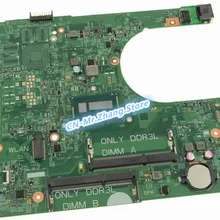 Шели для DELL Inspiron 15 3558 ноутбук материнская плата 14216-1 MY4NH 0MY4NH CN-0MY4NH с i3-5005U Процессор DDR3L