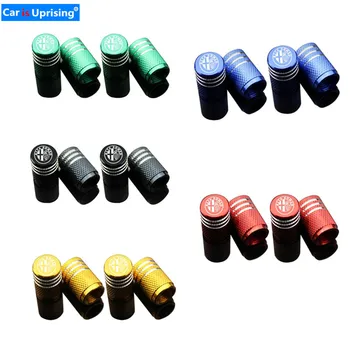 

10set Car styling Accessories Car Wheel Tire Valve Stem Caps Valve Covers For Alfa Romeo MITO Giulia GT Spider Giulietta Stelvio