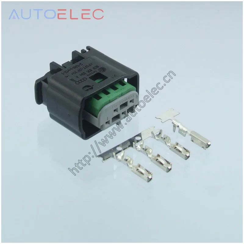Buy 1Kit 8E0971934A 4pin wire connector housing plug