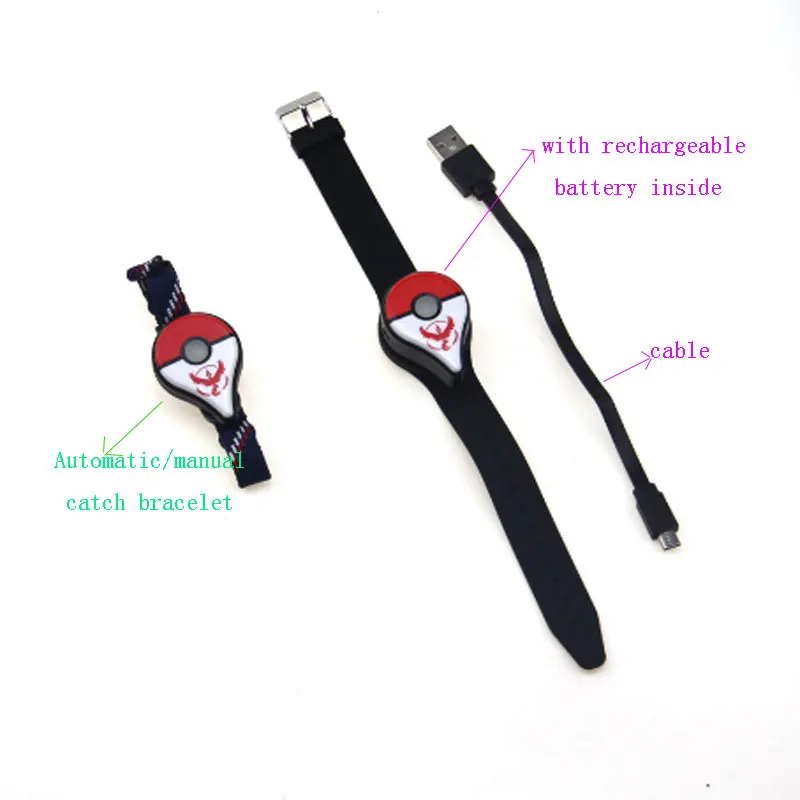 

Smart Nintendo Pokemon GO Plus Auto Catch Bluetooth Built-in Battery Watch Go Plus Gaming Accessories