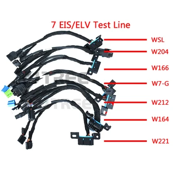 

7 Test Lines EIS ELV Platform Works Together with VVDI BGA and CGDI Prog MB w164 w7-G W166 W212 WSI W221 W204