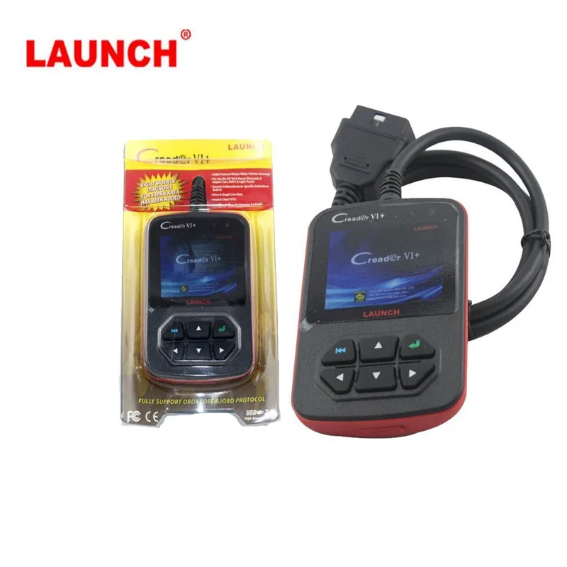 Хит продаж Creader 6 + CReader VI Plus поддержка JOBD японские автомобили сканер OBD кодов