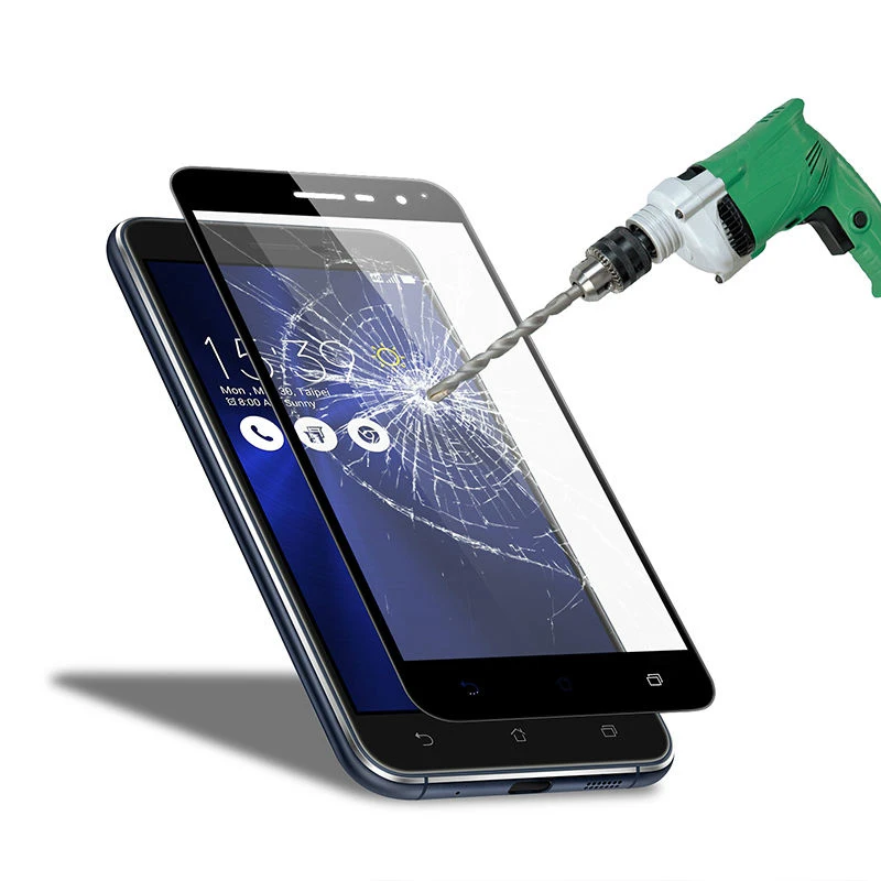 Полное покрытие экрана Закаленное стекло пленка для Asus Zenfone 3 Laser 3S 4 Max Pro Plus ZC554KL Live