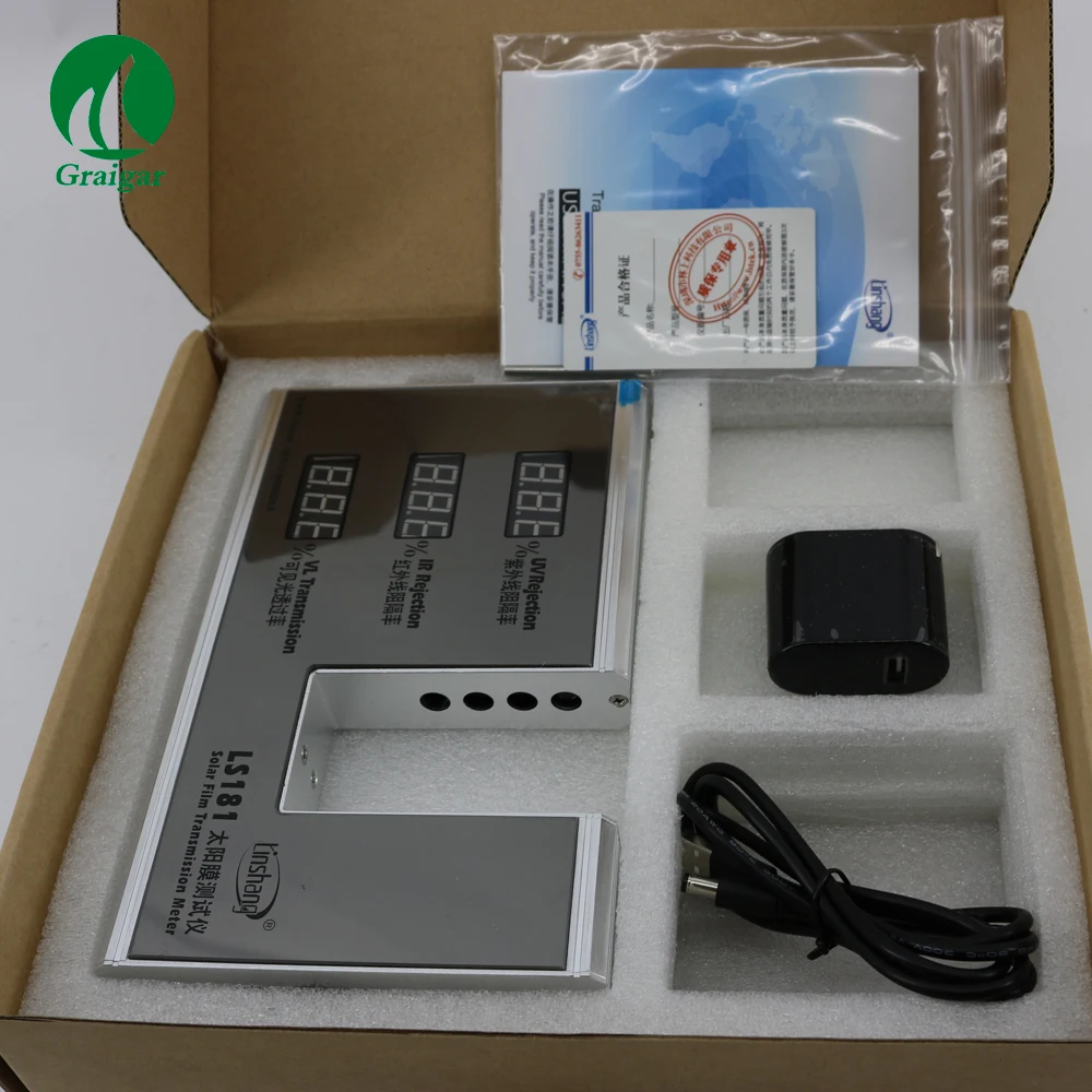 New LS181 Solar Film Transmission Meter With 0.1% Resolution