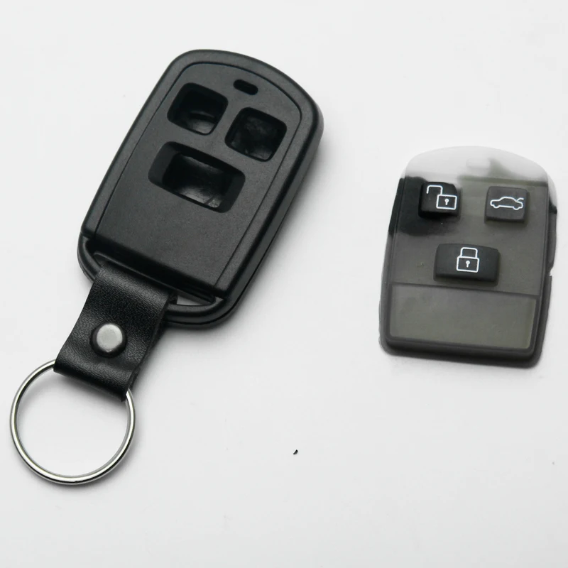 3 кнопочный ключ автомобиля оболочки Fob чехол для hyundai Kia дистанционного ключа чехол футляр с логотипом 20 шт