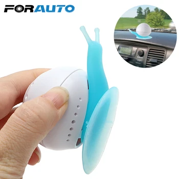 

FORAUTO Car-styling Snail Shaped Car Air Freshener Perfume Suction Cup Wardrobe For Auto Bedroom Bathroom Solid Air Freshener