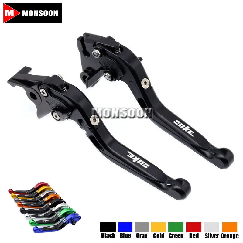 

For KTM 690 Duke 08-11 990 Super Duke 2005-2011 1290 Super Duke R/GT 2014-2017 RC8/R Folding Extendable Brake Clutch Levers
