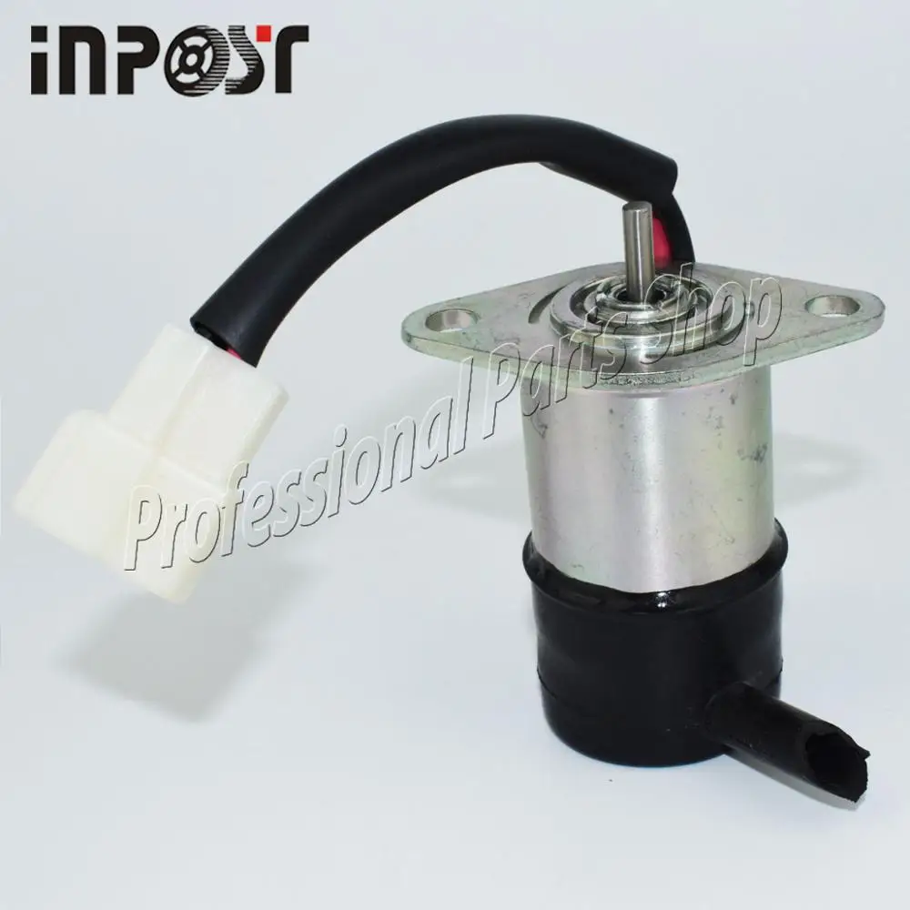 Fuel Shutoff Solenoid 16271 60010 12V for Kubota R310 BX23D BX2200D