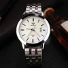 YAZOLE-reloj de acero inoxidable para hombre, cronógrafo de lujo, resistente al agua, a la moda ► Foto 3/6