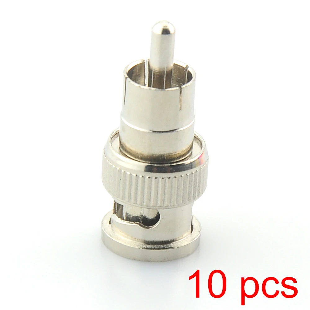 10x BNC Male to Male Coaxial Coupler Adapter Connector