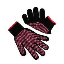 1 пара Нескользящие Силиконовые Прихватки для духовки в горошек 300 Цельсия термостойкие приготовления выпечки гриля Прихватки инструменты