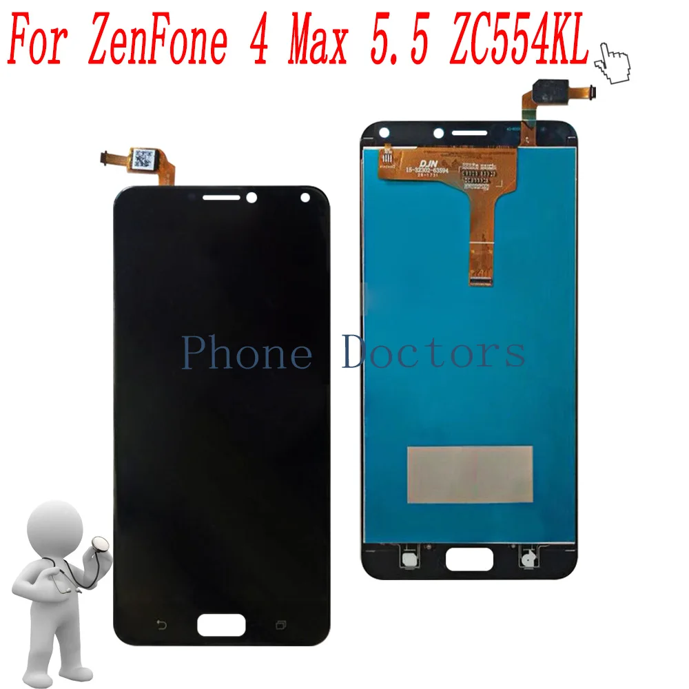 

5.5 inch Full LCD DIsplay+Touch Screen Digitizer Assembly For Asus ZenFone 4 Max 5.5 ZC554KL X00IS X00ID