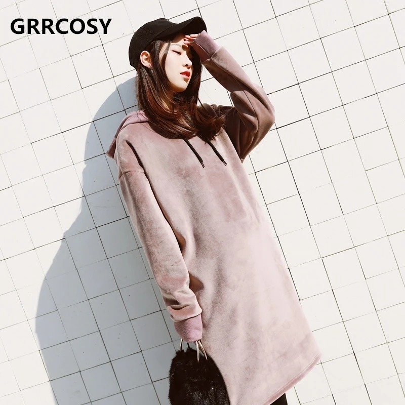 GRRCOSY Maternity Koren Hoodies Pullover Light Coffee Sweatshirt Velvet Dress Pregnancy Clothing Outerwear for Pregnant Woman GRRCOSY Maternity Koren Hoodies Pullover Light Coffee Sweatshirt Velvet Dress Pregnancy Clothing Outerwear for Pregnant Woman