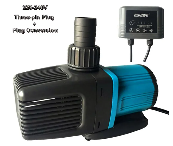 220V, 8000LPH Adjustable Pond Aquarium 60W Submersible Circulation