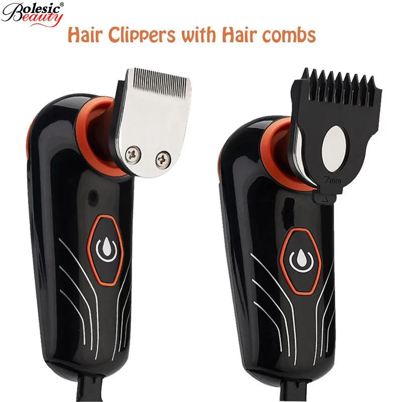 

5 in 1 Wet/Dry Waterproof Hair Trimmer Facial Brush Hair Razor Rechargeable Cordless Electric Shaver Machine Hair Removal Set