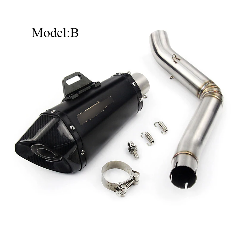 Для Benelli TRK 502 комплект выхлопной трубы мотоцикла средняя труба соединения