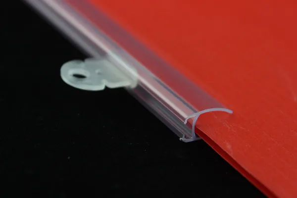 40 см поп плакат баннер вешалка для знаков крюк полоса экструдированный зажим