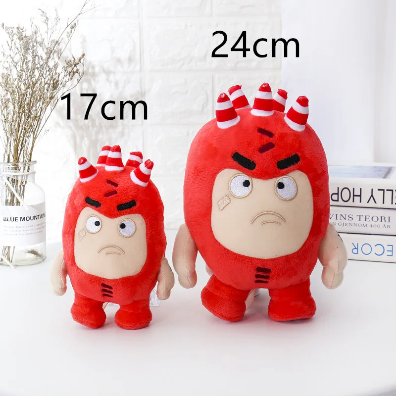 

Free shipping 2019 new arrival Oddbods 7 Colors 17cm/24cm/35cm Plush Toy lovely l Soft Stuffed plush Dolls for baby gift