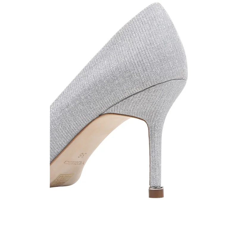 Ladies Wedding Bride Shoes Super High Heels Pointe Pumps Sequin Shoes Women Genuine Leather Fashion Elegant Party Office Shoes Women's Shoes
