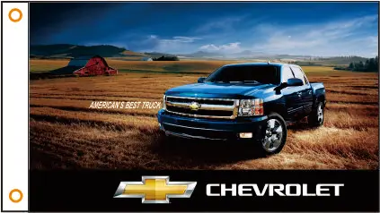 Car Flag Chevrolet Banner 3ftx5ft 100 Polyester 039 In Flags