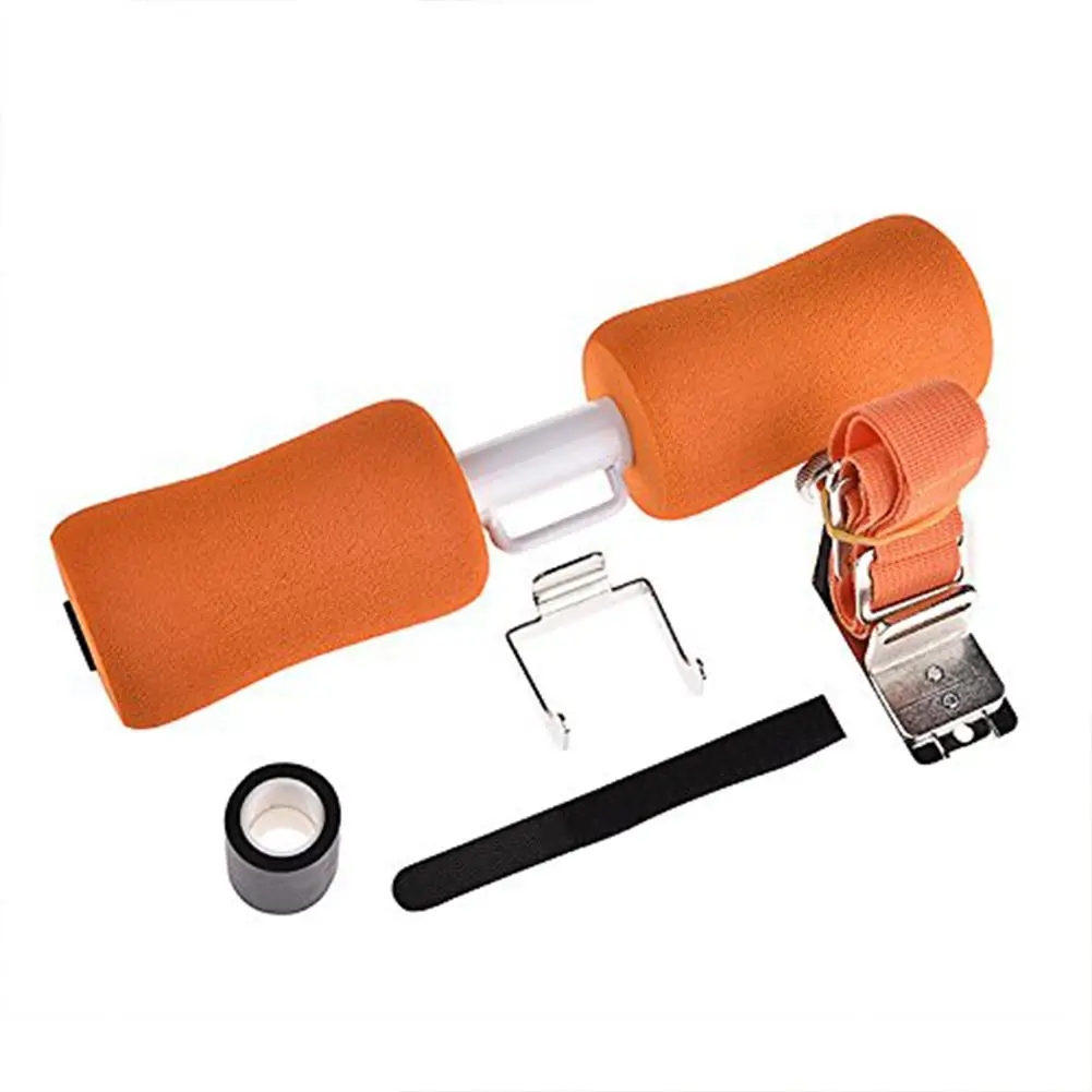 

HobbyLane Fitness Orange Double Stool Abdominal Trainer Wheel Arm Waist Leg Movement Multifunctional Fitness Equipment Movement