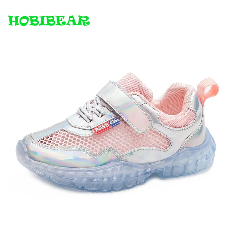 

Latest Girls Running Shoes Summer Jogging Shoes Girls Mesh Breathable Kids Footwear Girls Anti-Slip Children Shoe Girls Sneakers
