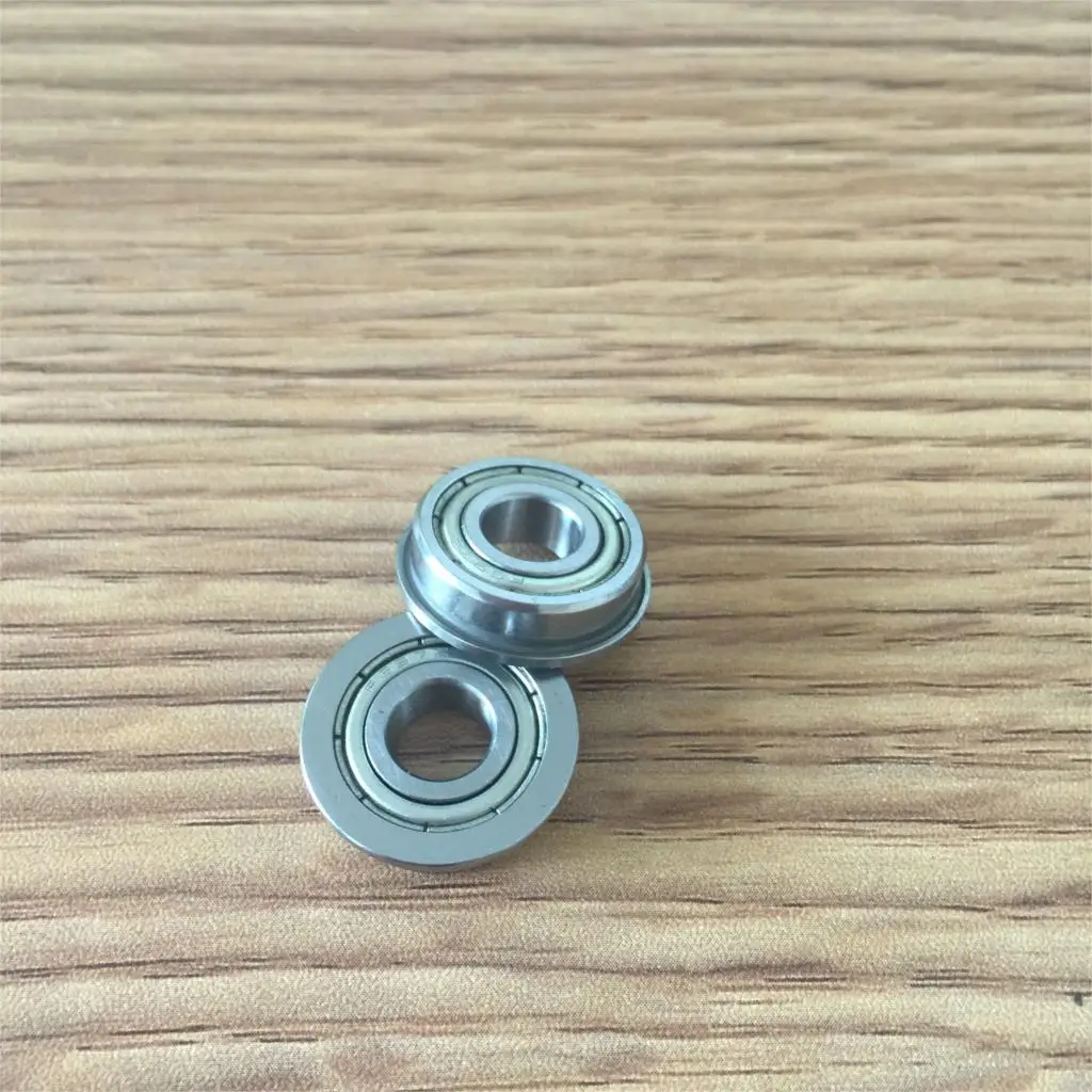 50pcs free shipping flange bearing Thin wall deep groove ball bearings
