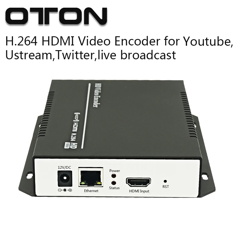 

OTON T-100 H.264 HD HDMI Video Encoder IPTV streaming encocder HDMI Transmitter live Broadcast encoder