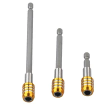 1/" Шестигранным хвостовиком Quick Release сверла держатель 60/100/150 мм удлинители Магнитная отвертка бит держатель