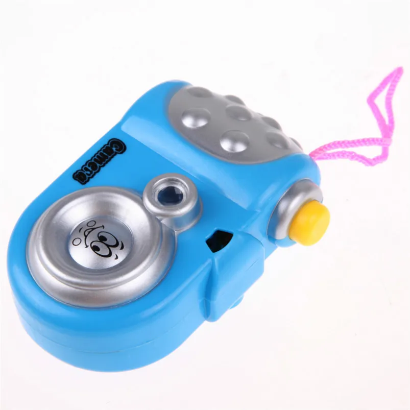 Eva2king Милая мультяшная игрушка камера образовательный подарок световая проекционная Камера Электронные игрушки для детей цвет случайный