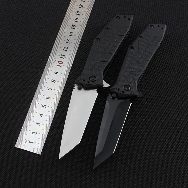 

57HRC kershaw 1990 Folding knife 5cr13mov blade ABS handle edc folding knife utility tool outdoor camping Survival tool