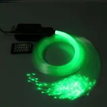 Дистанционное управление 12 Вт аудио свет двигателя RGBW 12 В+ 200 шт. 0,75 мм(D.) 3 м(L) волоконно-оптический кабель комплект F/потолок крыши автомобиля DIY освещение