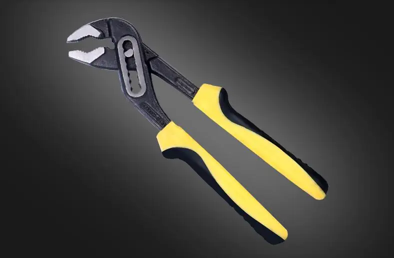 

BESTIR Taiwan original yellow and black handle chrome vanadium steel 6" 8"10" 12" clamp adjustable water pump pliers