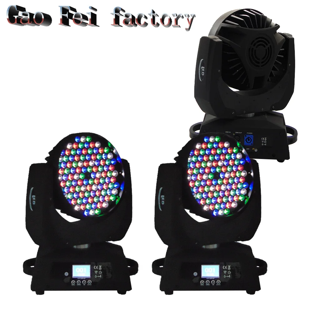 

2pcs/lot 108X3W LED RGBW Moving Head Washer Light With Function For Events