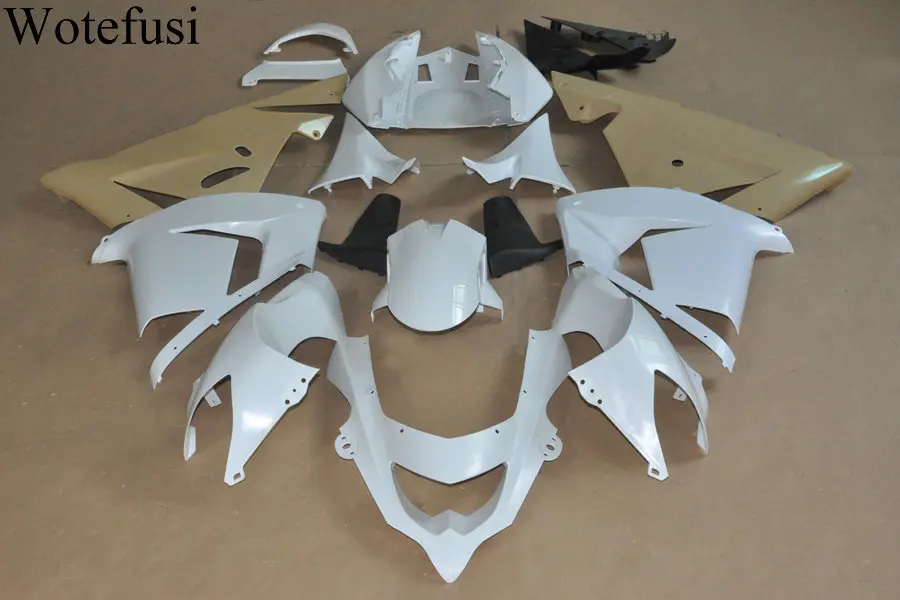 

Wotefusi ABS инъекция Неокрашенный обтекатель кузова для Kawasaki Ninja ZX10R 2004 2005 [CK1059]
