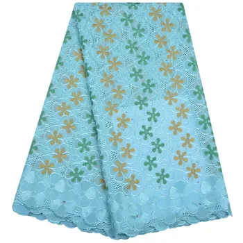 

Free Shipping! 2018 African Lace Fabric Swiss Voile Lace High Quality Swiss Voile Lace In Switzerland For Dresses 1178