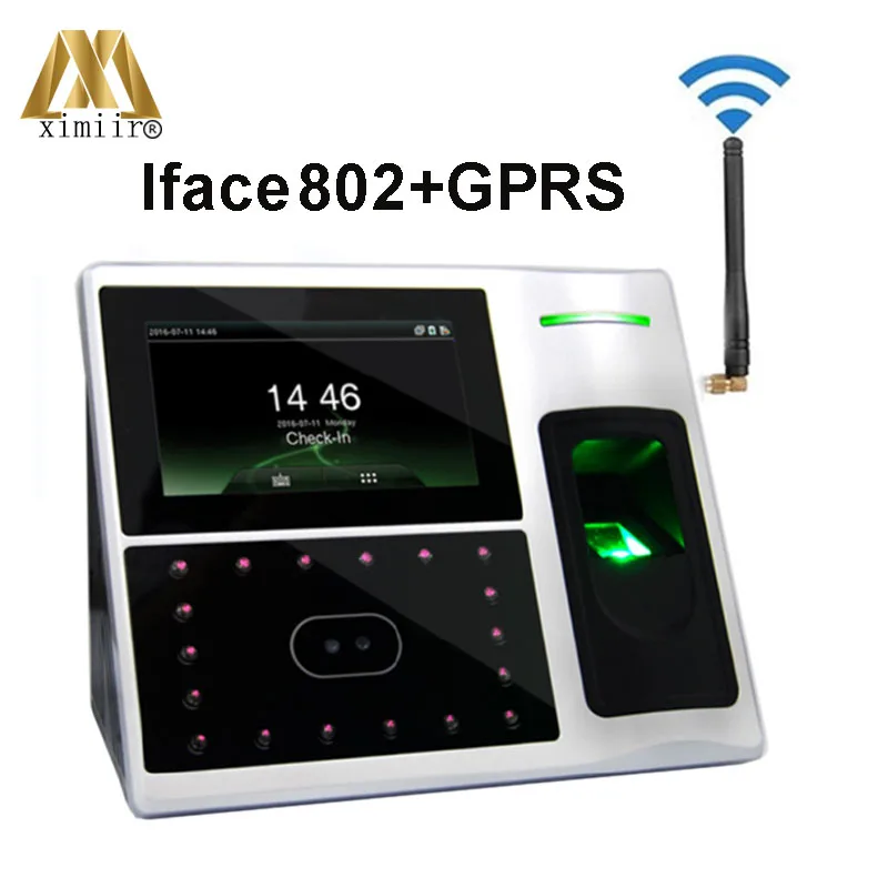 

New arrival GPRS ZK Iface802 TCP/IP USB 3000 Face Attendance Biometric Fingerprint Time Using System