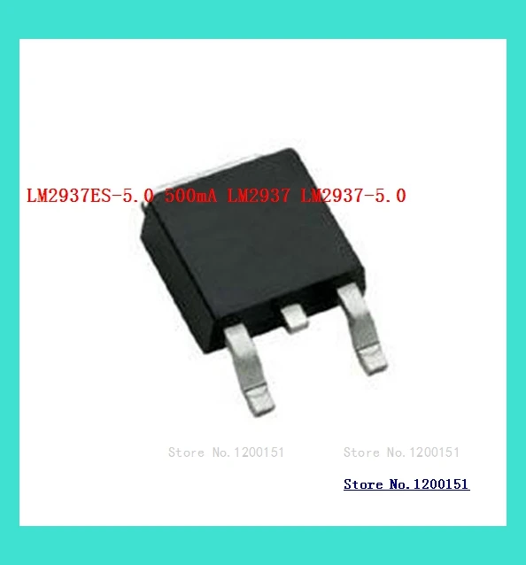 

5pcs/lot LM2937ES-5.0 500mA LM2937 LM2937-5.0 TO-252