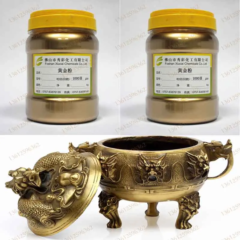 Koop 100g hot koop Flash goud poeder pigment parel poeder diamant metalen poeder pigment Geschikt voor interieur decoratie