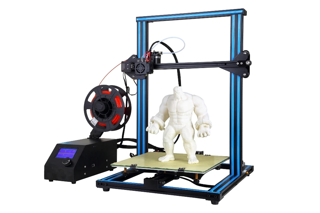 A10S سطح المكتب 3D طابعة نصف تجميعها 0.4 مللي متر 300*300*400 مللي متر الطباعة حجم