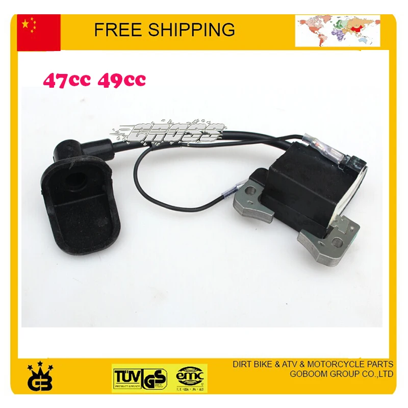 47cc 49cc pocket bike ignition coil ignitor kits set accessories 2 stroke pit mini moto bike atv