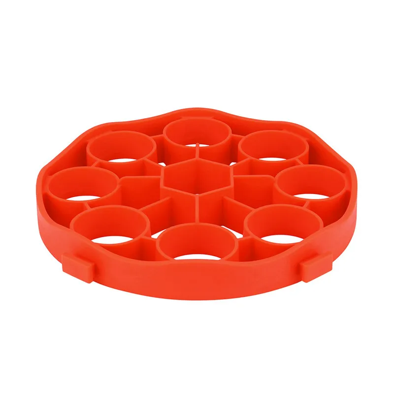 Силиконовая стойка для жарки, посуда, слинг, Trivet, печь, стойка для выпечки, кухонная яйцеварка, круглые силиконовые для гриля, пароварка A1