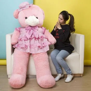 

Soft Teddy Bear Doll Skirt Dressed bear Stuffed Plush toy Birthday Gift for kids