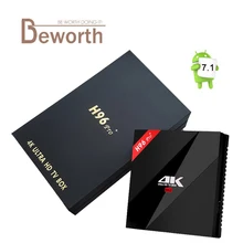 3GB RAM 32GB H96 Pro+ Plus Amlogic S912 Octa Core Android 7.1 TV BOX 4K 1000M KODI 2.4/5.8G WiFi BT4.0 IPTV Smart Media Player