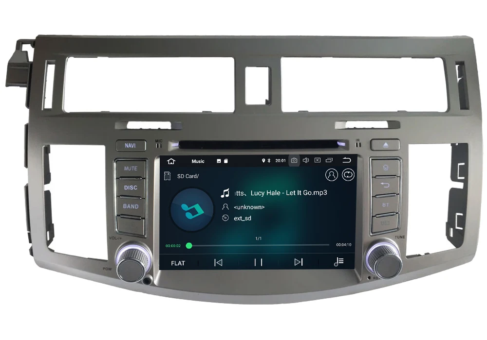 Discount 7" Octa Core 4G Android 8.1 4GB RAM 64GB ROM RDS Car DVD Multimedia Player Radio Stereo GPS Glonass For Toyota Avalon 2005-2010 3