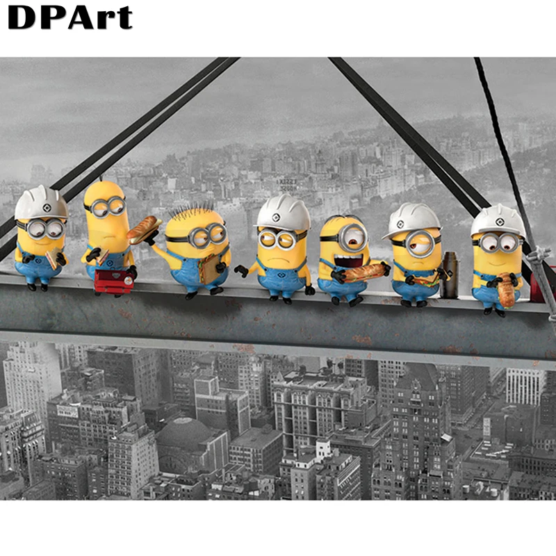 

Diamond Painting Full Square/Round Drill Despicable Me 5D Daimond Painting Embroidery Cross Stitch Kit Mosaic Rhinestone Zou133