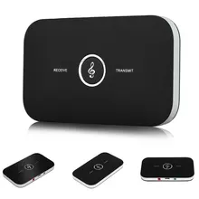 2в1 Bluetooth беспроводной bluetooth-аудиоресивер A2DP аудио передатчик адаптер для iPad для iPhone 3,5 мм для ТВ ПК CD плеер