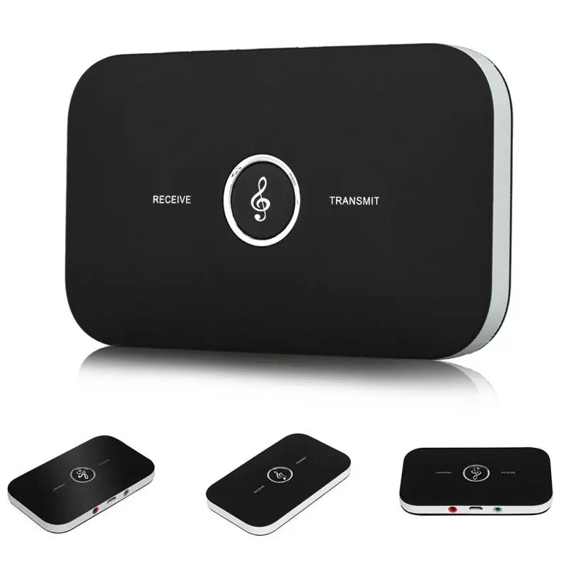 

2in1 Bluetooth Wireless Audio Receiver Bluetooth A2DP Audio Transmitter Adapter for iPad for iPhone 3.5mm for TV PC CD Player