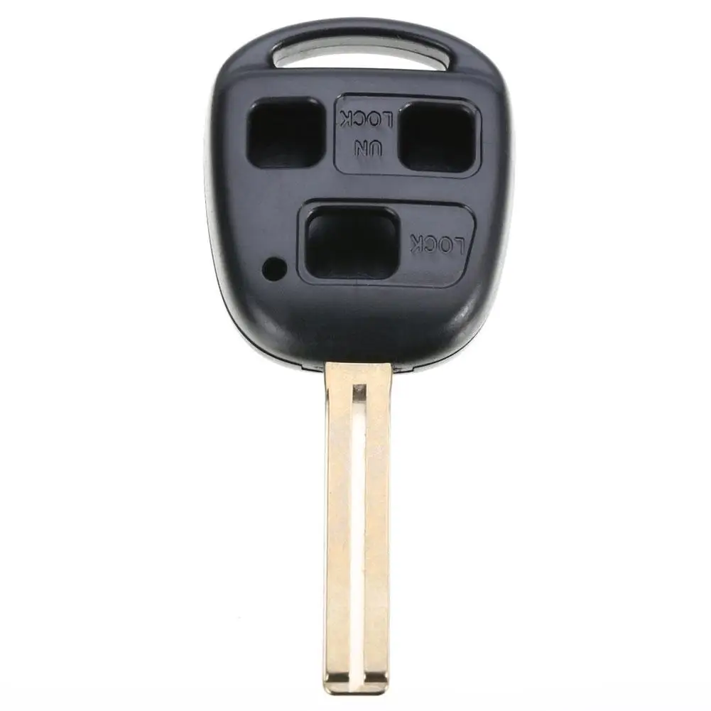

3 Button Replace Remote Key Fob Case Shell for Lexus IS200 GS300 LS400 RX300